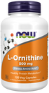 Image of L-Ornithine 500mg 120vcaps