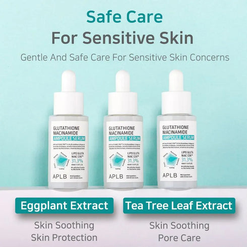 Glutathione Niacinamide Ampoule Serum 40ml-APLB-Matakana Pharmacy