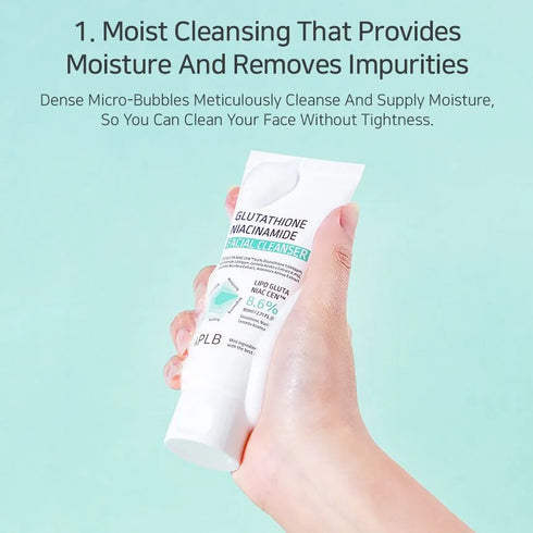 Glutathione Niacinamide Facial Cleanser 80ml-APLB-Matakana Pharmacy
