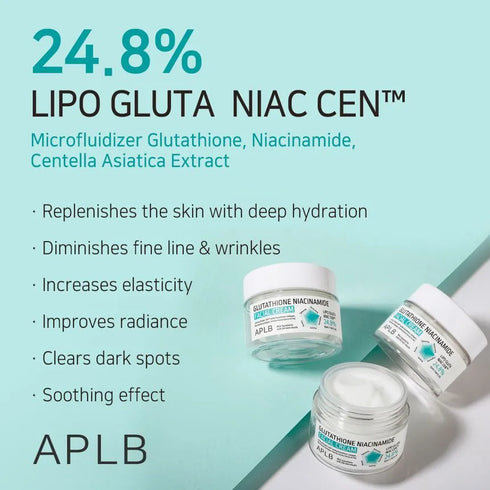 Glutathione Niacinamide Facial Cream 55ml-APLB-Matakana Pharmacy