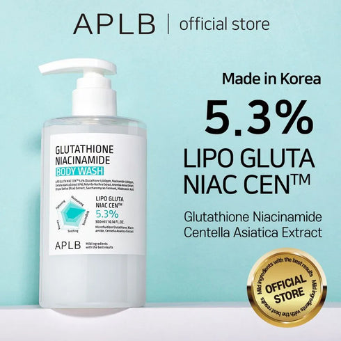 Glutathione Niacinamide Body Wash 300ml-APLB-Matakana Pharmacy