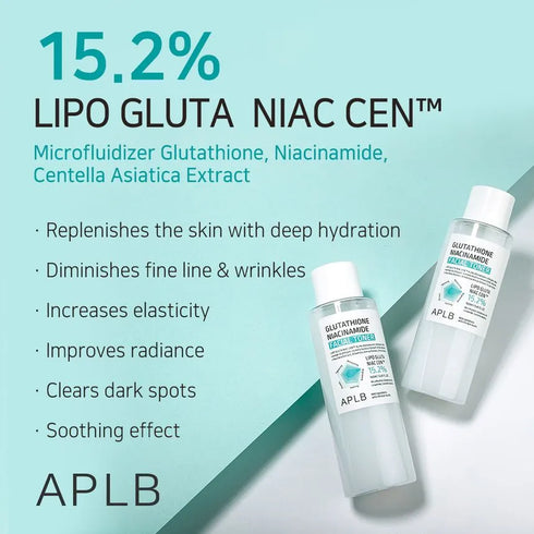 Glutathione Niacinamide Facial Toner 160ml-APLB-Matakana Pharmacy