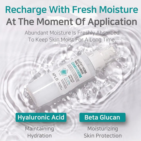 Glutathione Niacinamide Mist Essence 105ml-APLB-Matakana Pharmacy