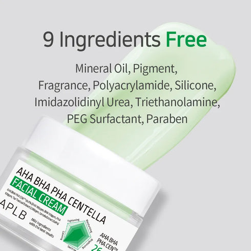 AHA BHA PHA Centella Facial Cream 55ml-APLB-Matakana Pharmacy