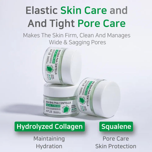 AHA BHA PHA Centella Facial Cream 55ml-APLB-Matakana Pharmacy