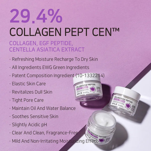 Collagen EGF Peptide Facial Cream 55ml-APLB-Matakana Pharmacy