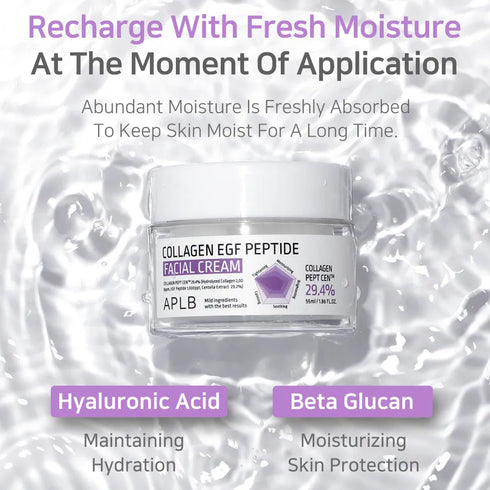 Collagen EGF Peptide Facial Cream 55ml-APLB-Matakana Pharmacy