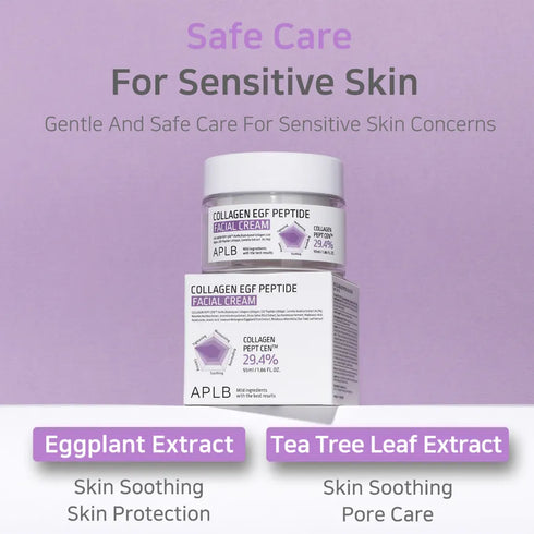 Collagen EGF Peptide Facial Cream 55ml-APLB-Matakana Pharmacy
