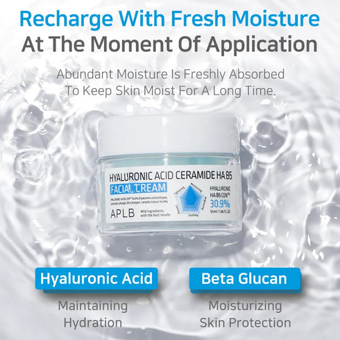Hyaluronic Acid Ceramide HA B5 Facial Cream 55ml-APLB-Matakana Pharmacy