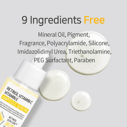 Retinol Vitamin C Vitamin E Ampoule Serum 40ml-APLB-Matakana Pharmacy