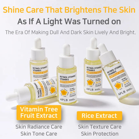 Retinol Vitamin C Vitamin E Ampoule Serum 40ml-APLB-Matakana Pharmacy