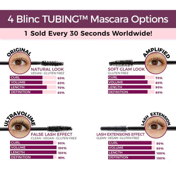 Amplified Tubing Mascara Dark Brown-Blinc-Matakana Pharmacy