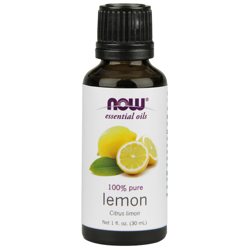 NOW Essential Oil 100% Pure Lemon 30ml-NOW Supplements-Matakana Pharmacy