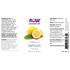 NOW Essential Oil 100% Pure Lemon 30ml-NOW Supplements-Matakana Pharmacy