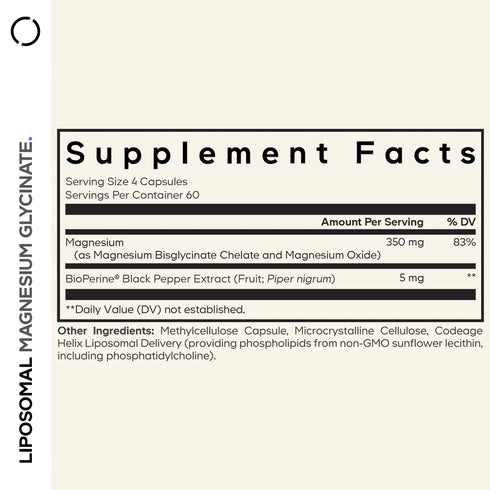 Liposomal Magnesium Glycinate 240 Capsules-CODEAGE-Matakana Pharmacy