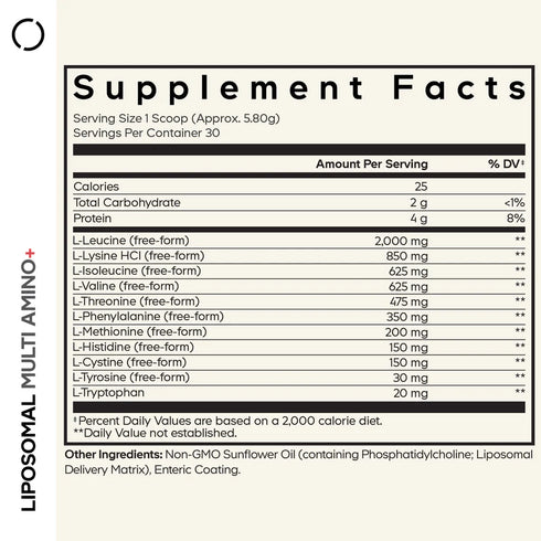 Liposomal Multi Amino Powder 174g-CODEAGE-Matakana Pharmacy