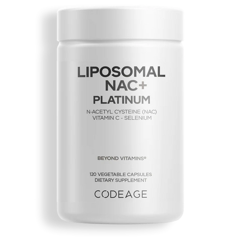 Liposomal NAC+ Platinum 120 Capsules-CODEAGE-Matakana Pharmacy