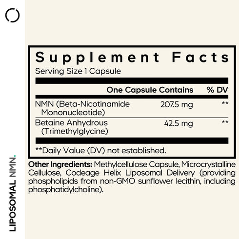 Liposomal NMN 30 Capsules-CODEAGE-Matakana Pharmacy