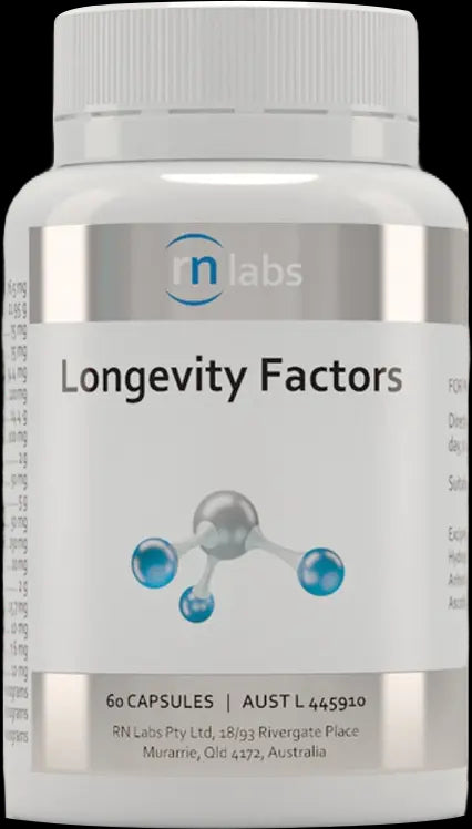 Longevity Factors 60 Capsules-Matakana Pharmacy