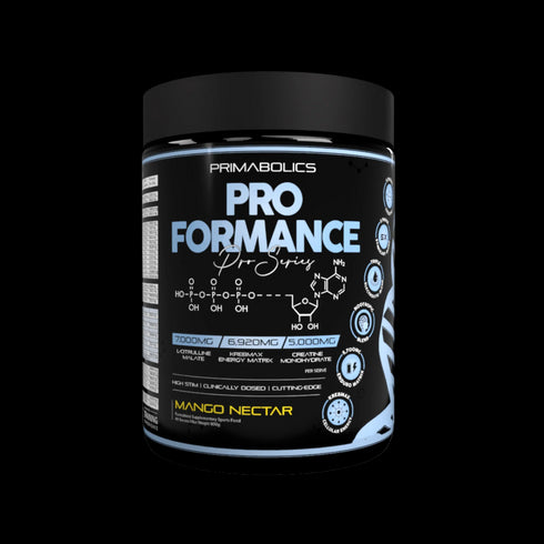 Pro Performance Pre Workout Mango Powder-Primabolics-Matakana Pharmacy