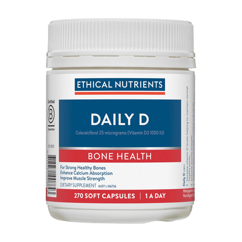 Daily D 270 Soft Capsules-Matakana Pharmacy