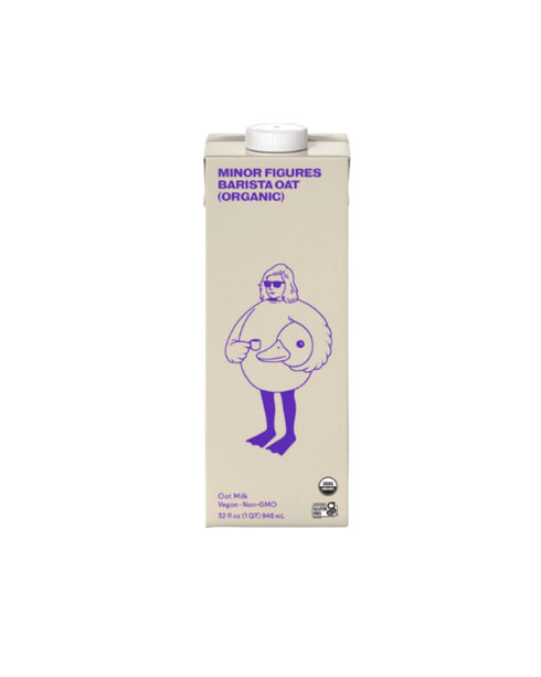Organic Oat Milk Carton 6x1L-Minor Figures-Matakana Pharmacy