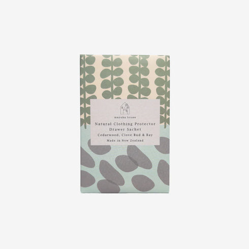 Contemporary Drawer Sachet Cedarwood, Clove Bud and Bay-Manuka House NZ-Matakana Pharmacy