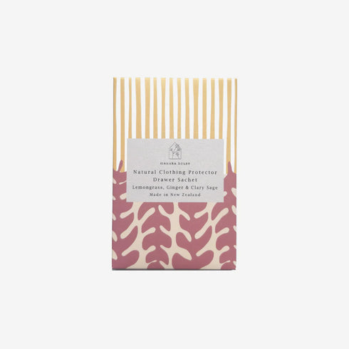 Contemporary Drawer Sachet Lemongrass, Ginger and Clary Sage-Manuka House NZ-Matakana Pharmacy