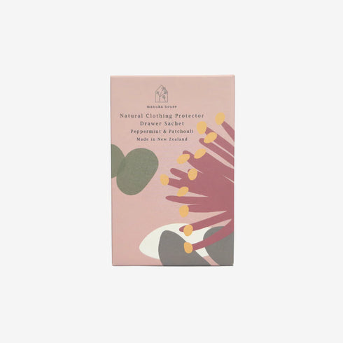 Native Drawer Sachet Peppermint and Patchouli-Manuka House NZ-Matakana Pharmacy