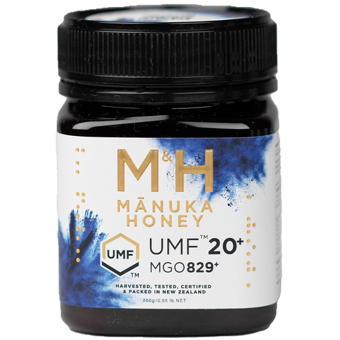 M&H UMF 20+ Manuka Honey 250g-M&H Manuka Honey-Matakana Pharmacy