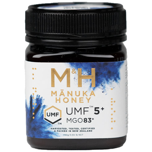M&H UMF 5+ Manuka Honey 250g-M&H Manuka Honey-Matakana Pharmacy
