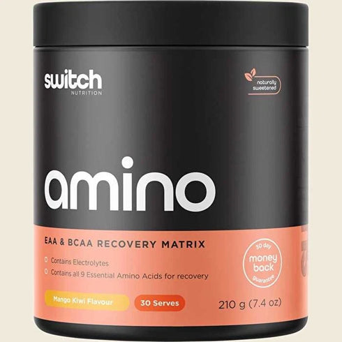 Switch Amino EAA & BCAA 210g | Mango Kiwi-Switch Nutrition-Matakana Pharmacy