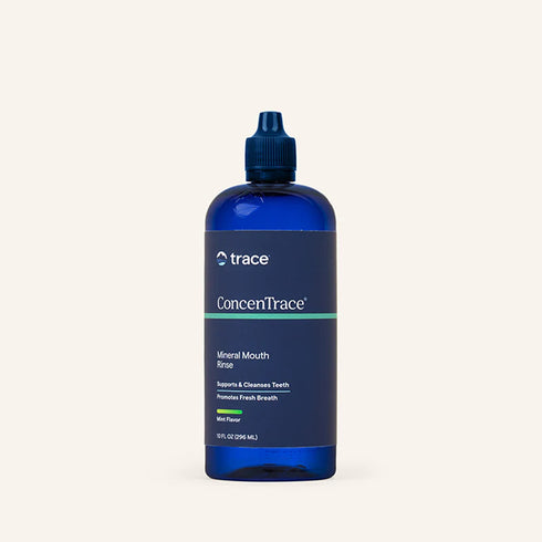 ConcenTrace Mineral Mouth Rinse - Mint 296ml-Trace Minerals-Matakana Pharmacy
