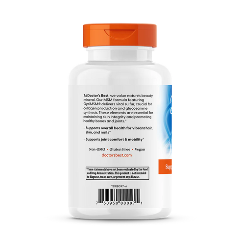 MSM 1500mg 120 Tablets | Joint Comfort & Mobility