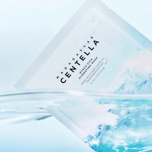 Madagascar Centella Hyalu-Cica Hydrating Mask 23mL-SKIN1004-Matakana Pharmacy