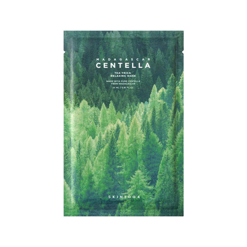 Madagascar Centella Tea Trica Relaxing Mask 24mL-SKIN1004-Matakana Pharmacy