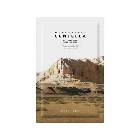 Madagascar Centella Watergel Sheet Ampoule Mask 25mL-SKIN1004-Matakana Pharmacy