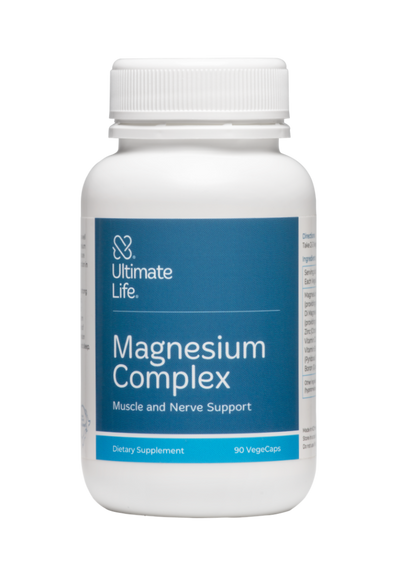 Magnesium Complex 90 veg caps-Ultimate Life-Matakana Pharmacy
