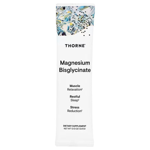 Magnesium Bisglycinate Travel Pack 30 Sticks | THORNE-Thorne-Matakana Pharmacy