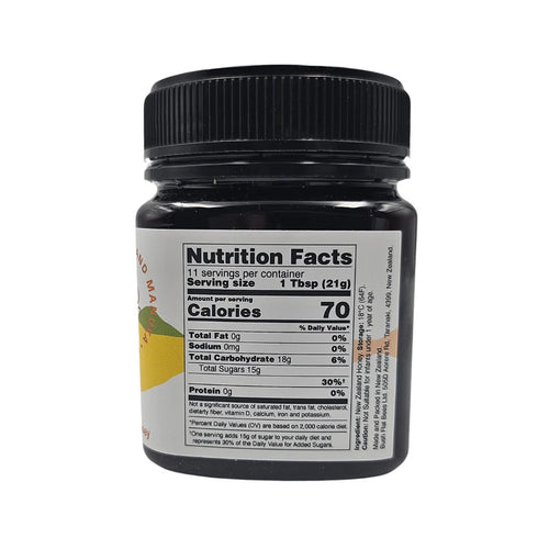 Manuka Honey MGO 263 UMF 10 500g-BEE&FLOW-Matakana Pharmacy