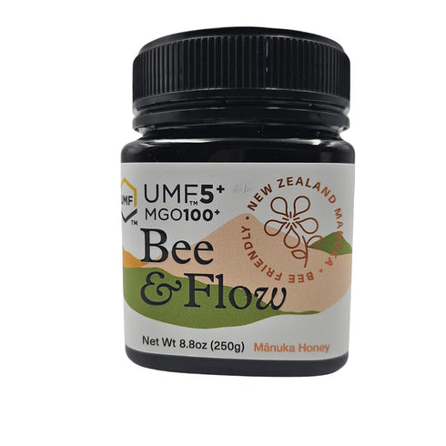 Manuka Honey MGO100 250g-BEE&FLOW-Matakana Pharmacy