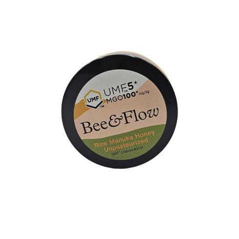 Manuka Honey MGO 100 UMF 5 500g-BEE&FLOW-Matakana Pharmacy