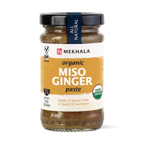 Image of Miso Ginger Organic Paste Jar 100g