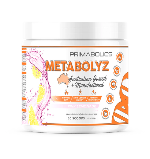 Metabolyz Fat Burner Pink Lemonade Powder-Primabolics-Matakana Pharmacy