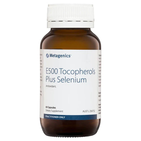 E500 Tocopherol & Selenium 60s-Matakana Pharmacy