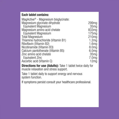 MetaRelax Daily 60 Tablets-Metagenics-Matakana Pharmacy