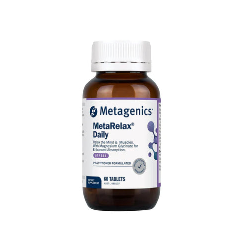 MetaRelax Daily 60 Tablets-Metagenics-Matakana Pharmacy