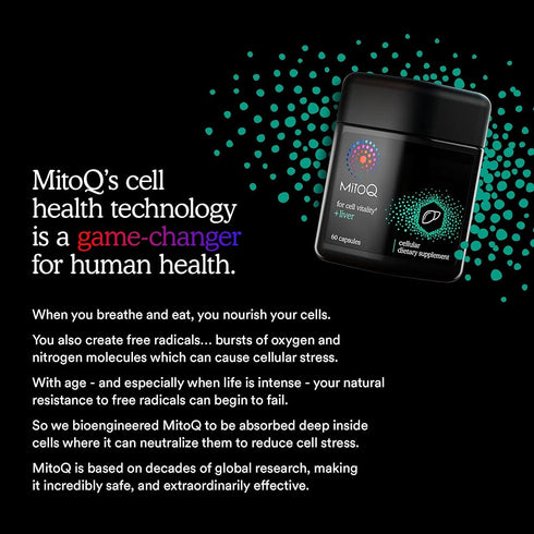 benefits of using MitoQ Liver 60caps