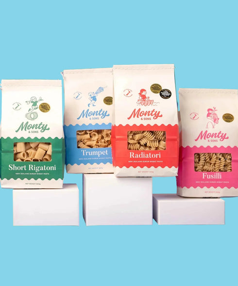 Monty & Sons | Mixed Pasta 4 Pack