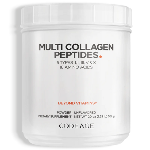 Multi Collagen Peptides Powder 567g-CODEAGE-Matakana Pharmacy